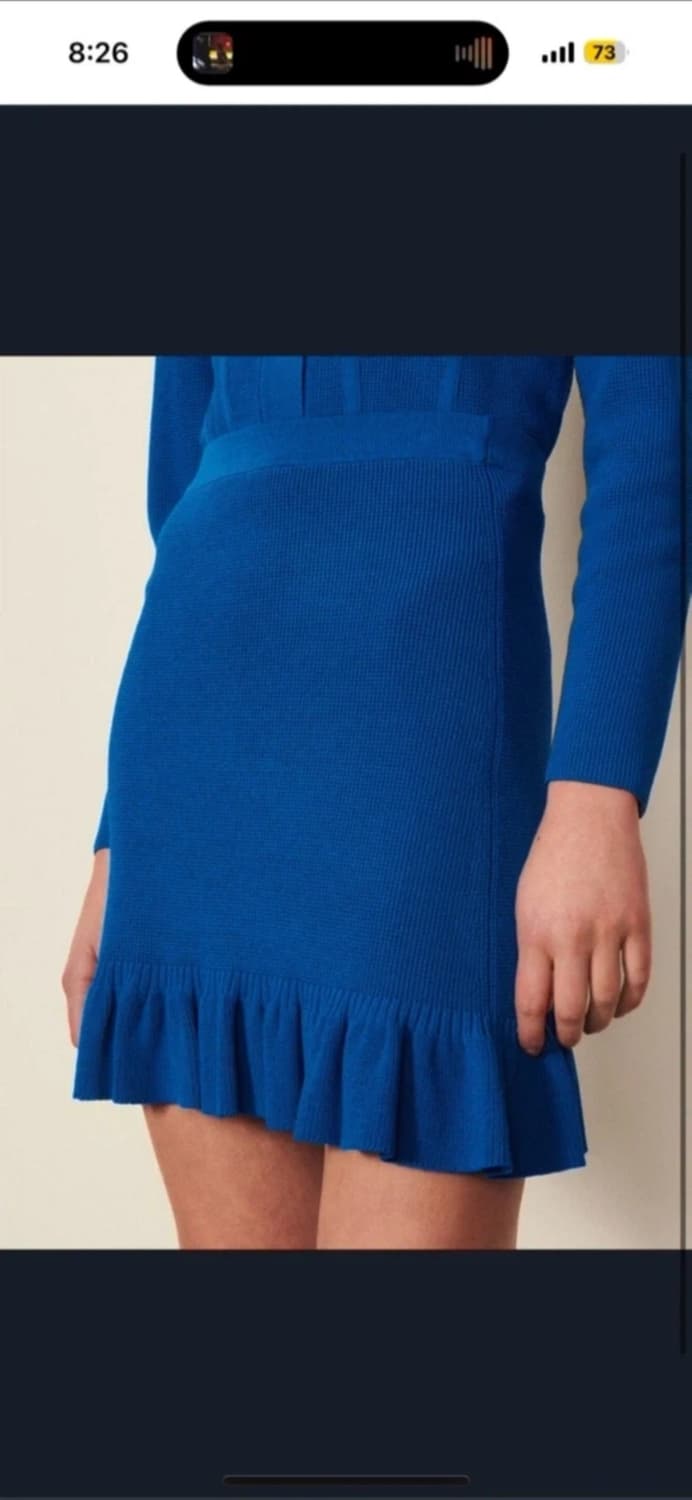 산드로 sandro 니트와플 셋업 새상품 1사이즈💙 아이유 착용 상품이미지3