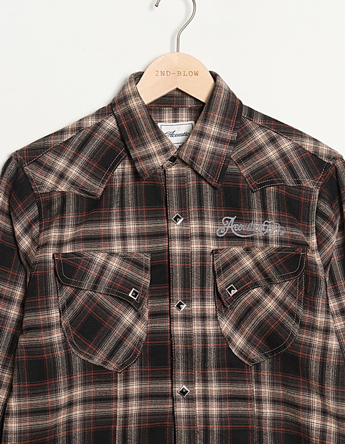  Acoustic Check Western Shirts 상품이미지2