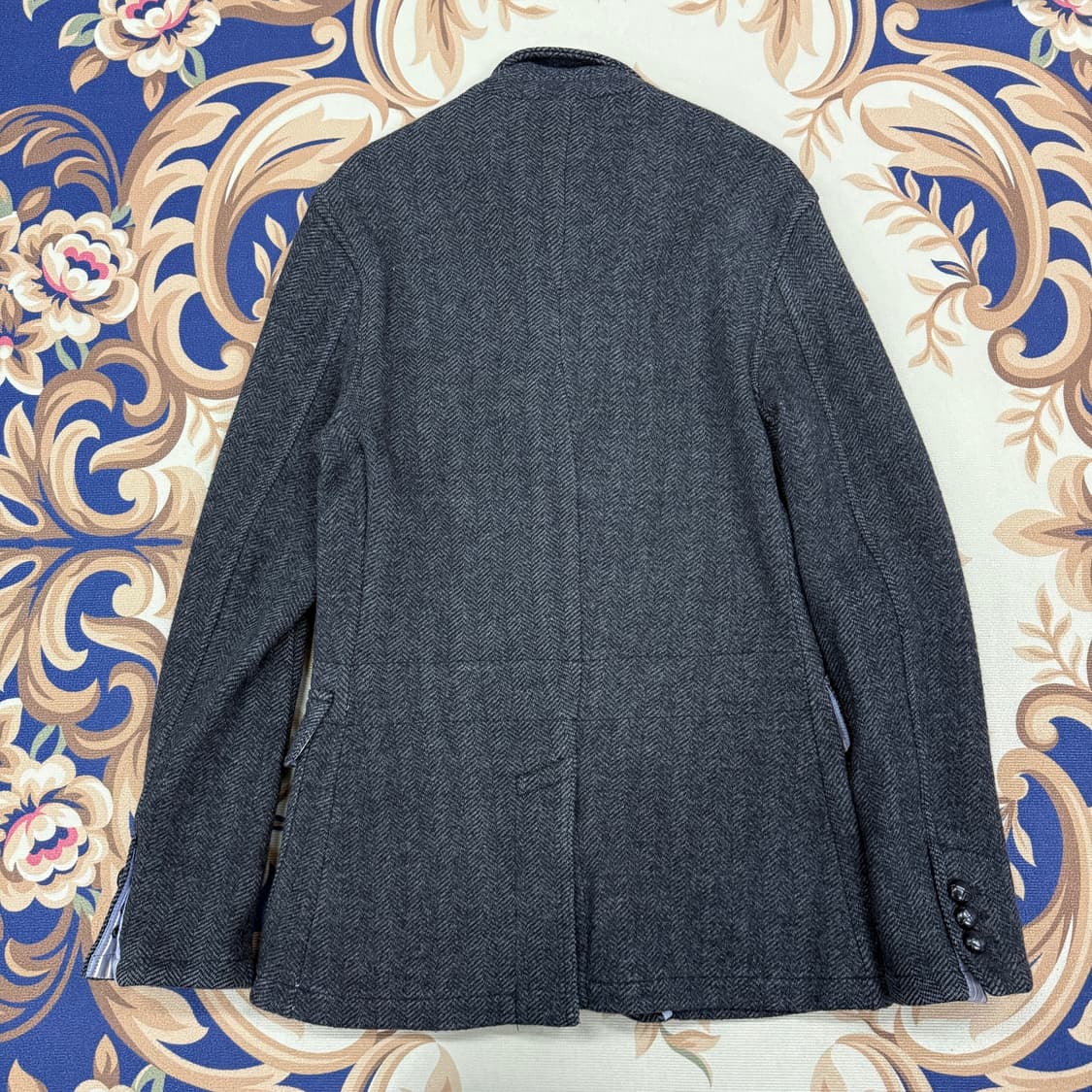 (우먼즈M)폴로 랄프로렌 헤링본 울 블레이저 상품이미지6