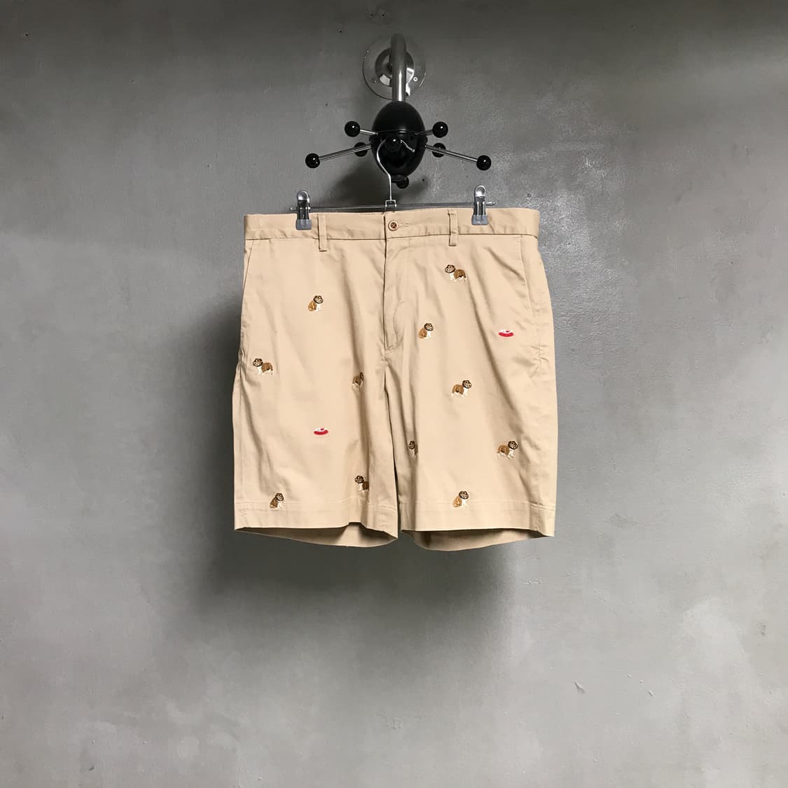 폴로 랄프로렌 멀티 자수 치노 반바지 베이지 33 상품이미지5