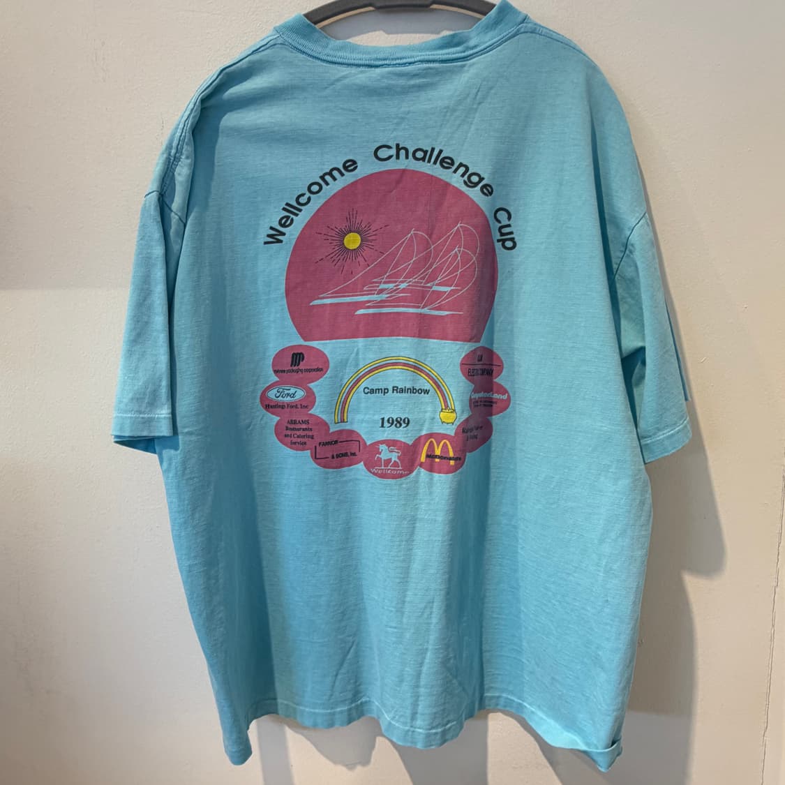 Wellcome Challenge Cup Vintage T-shirts 상품이미지3