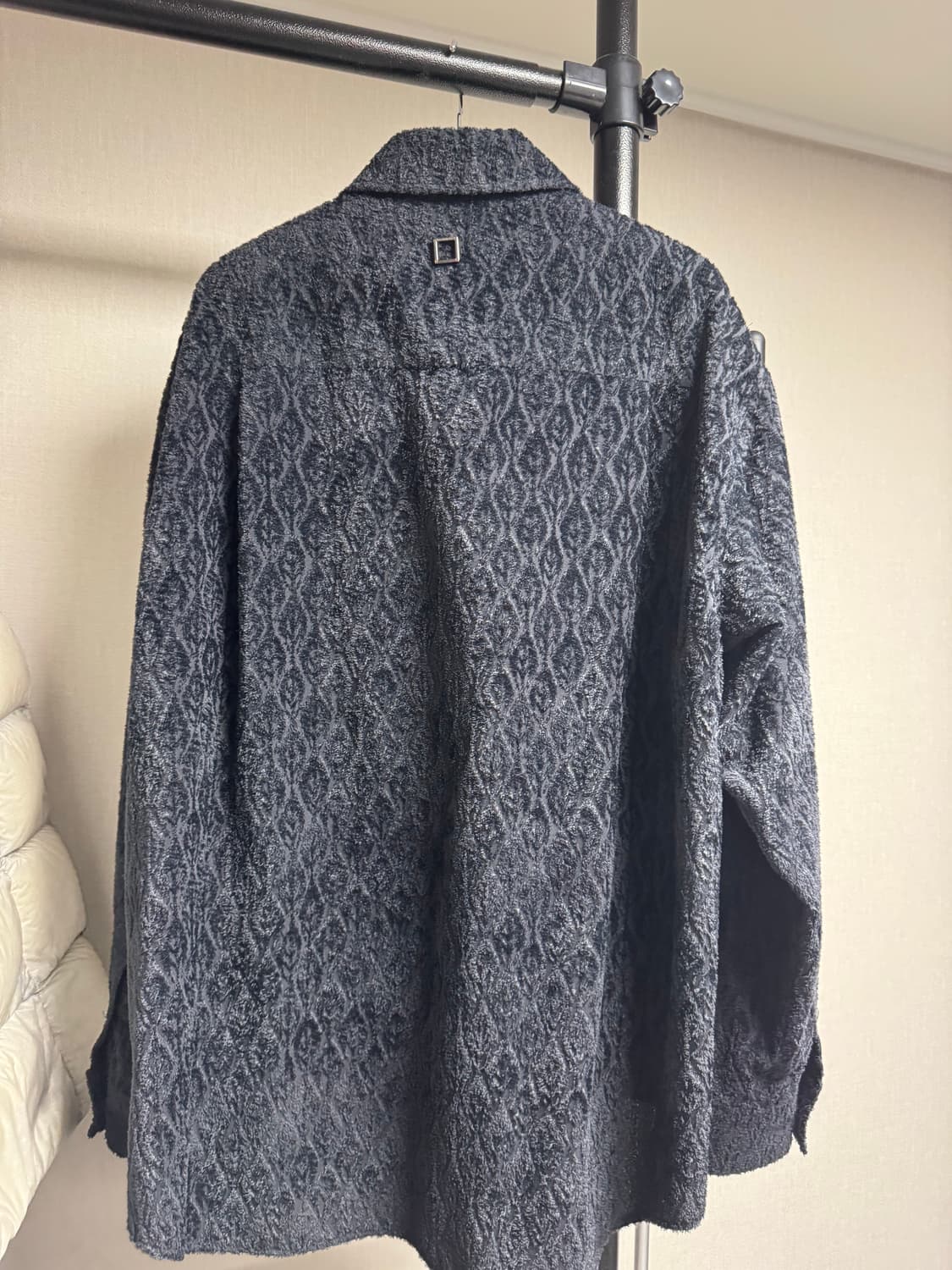 24fw 우영미 피콕셔츠 48사이즈 네이비 상품이미지2