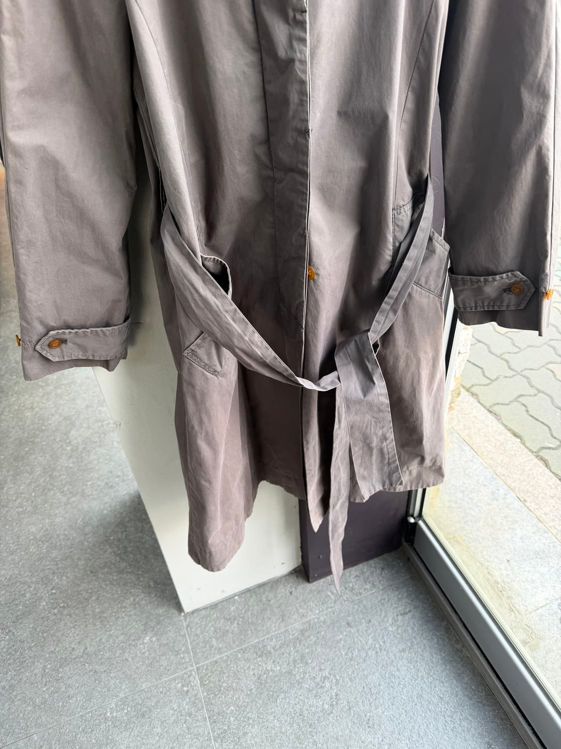 .38/ 비비안웨스트우드 레드라벨 벨티드 트렌치코트 상품이미지4