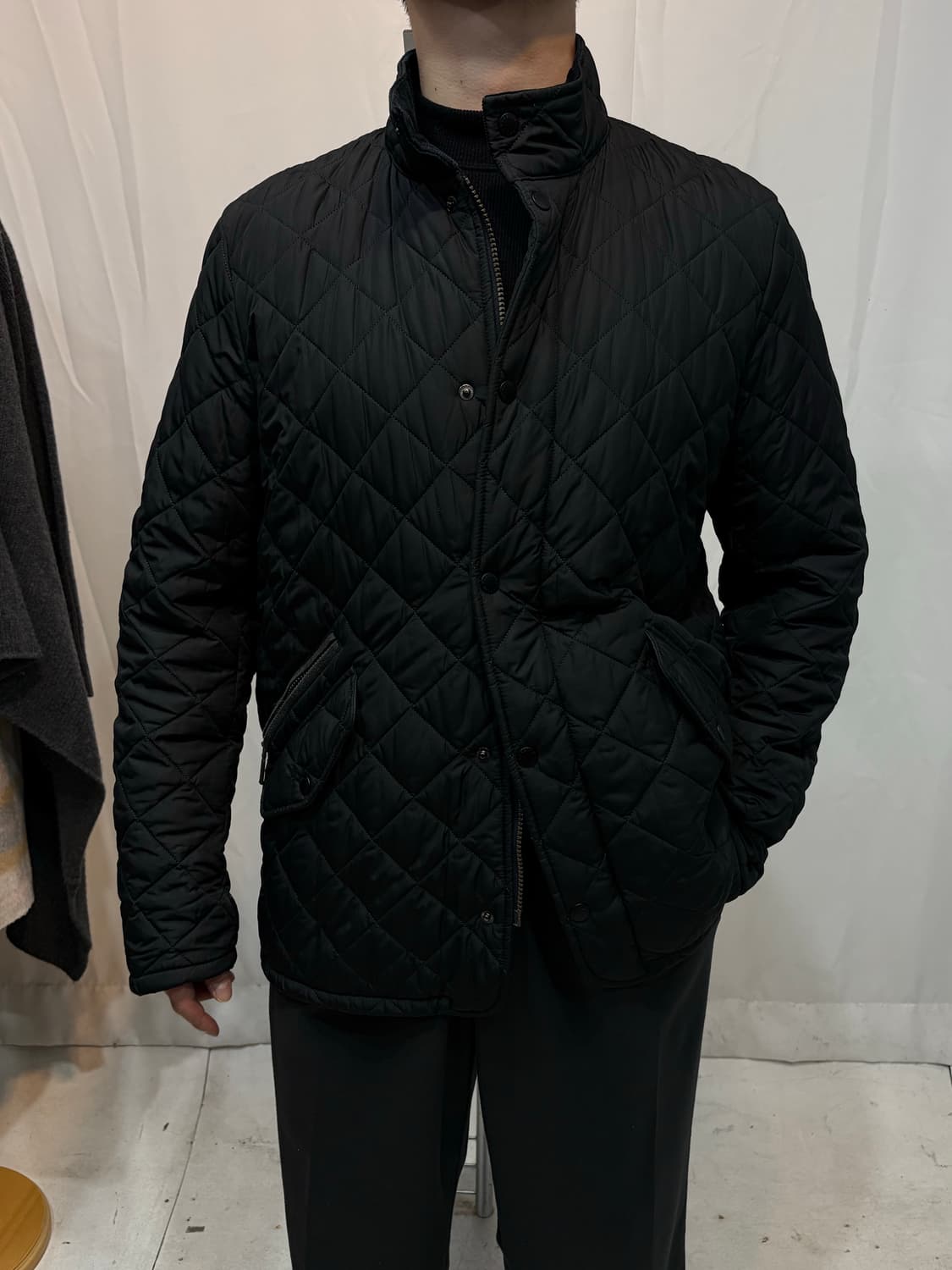 바버 퀼팅 자켓 M 상품이미지2