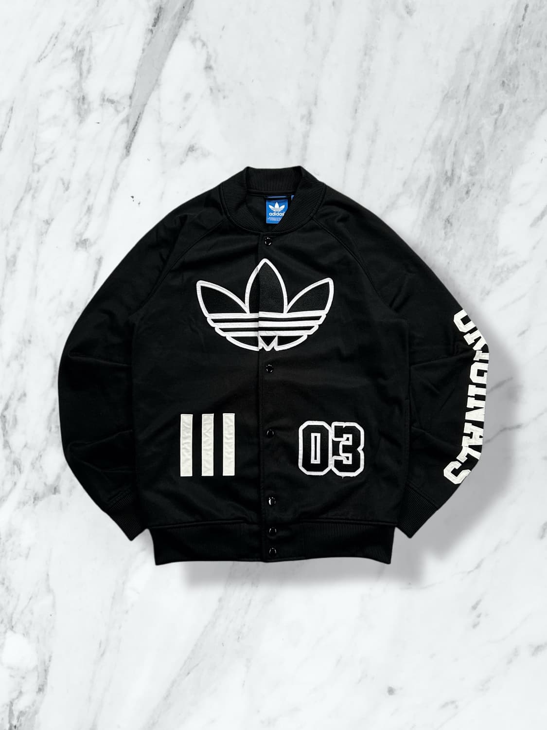 아디다스 오리지날 빅로고 블루종 져지 M 상품이미지1