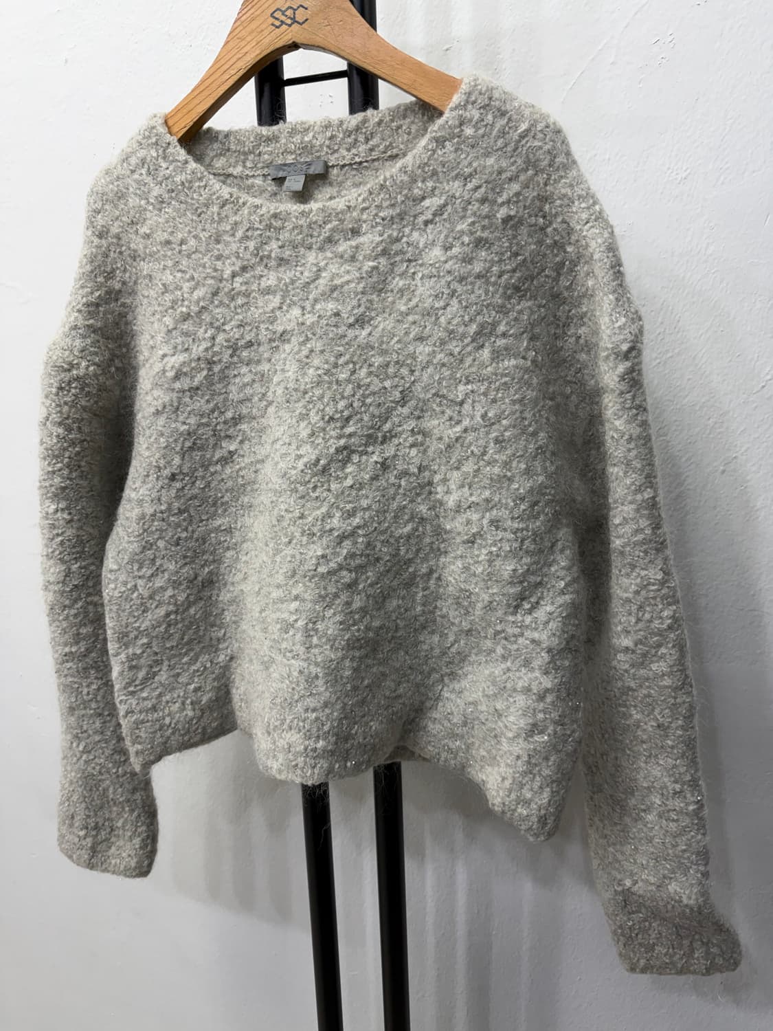 정품) COS 코스 그레이 니트 M 상품이미지3