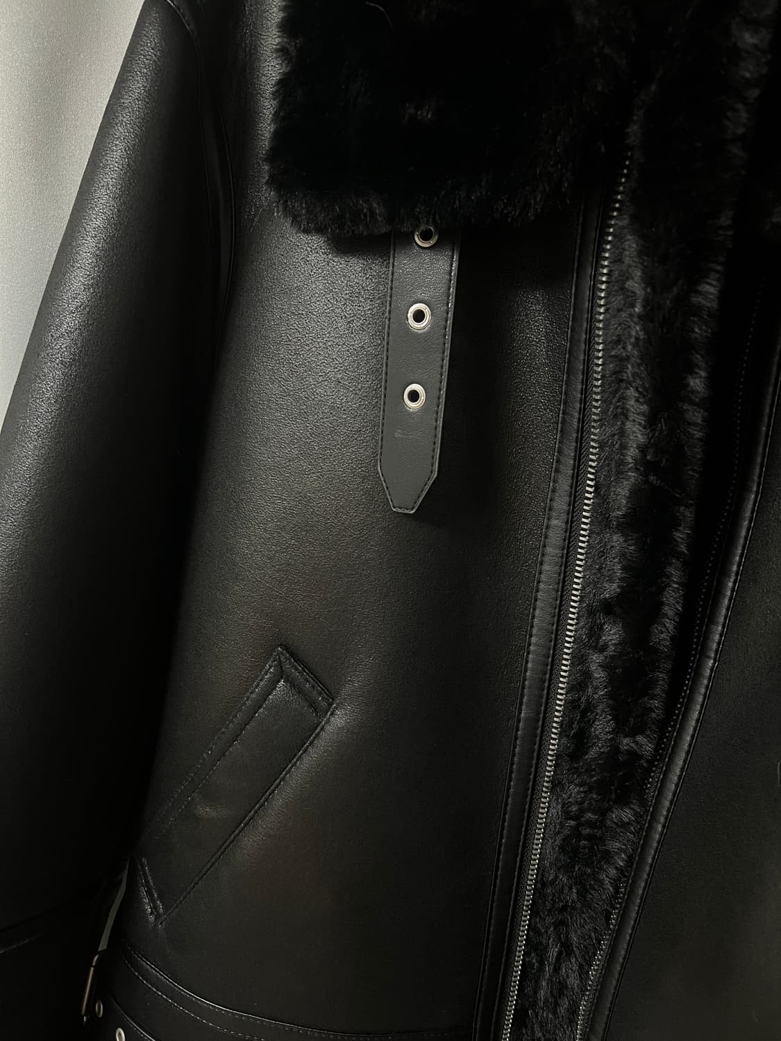 무스탕 (블랙)  상품이미지1