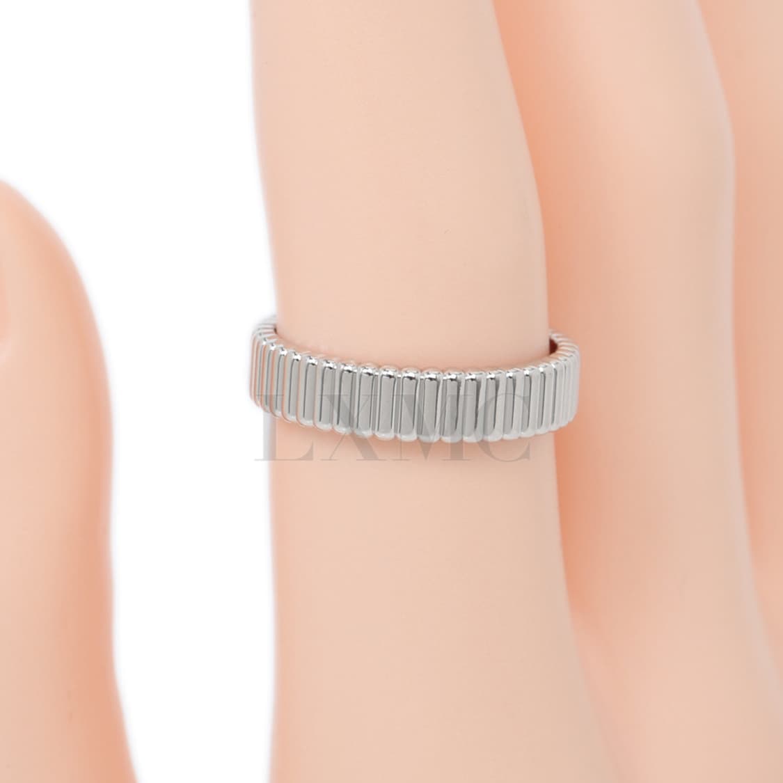 부쉐론 그로그랭 반지 화이트골드 웨딩 밴드 링 58호 JRG02719 상품이미지9