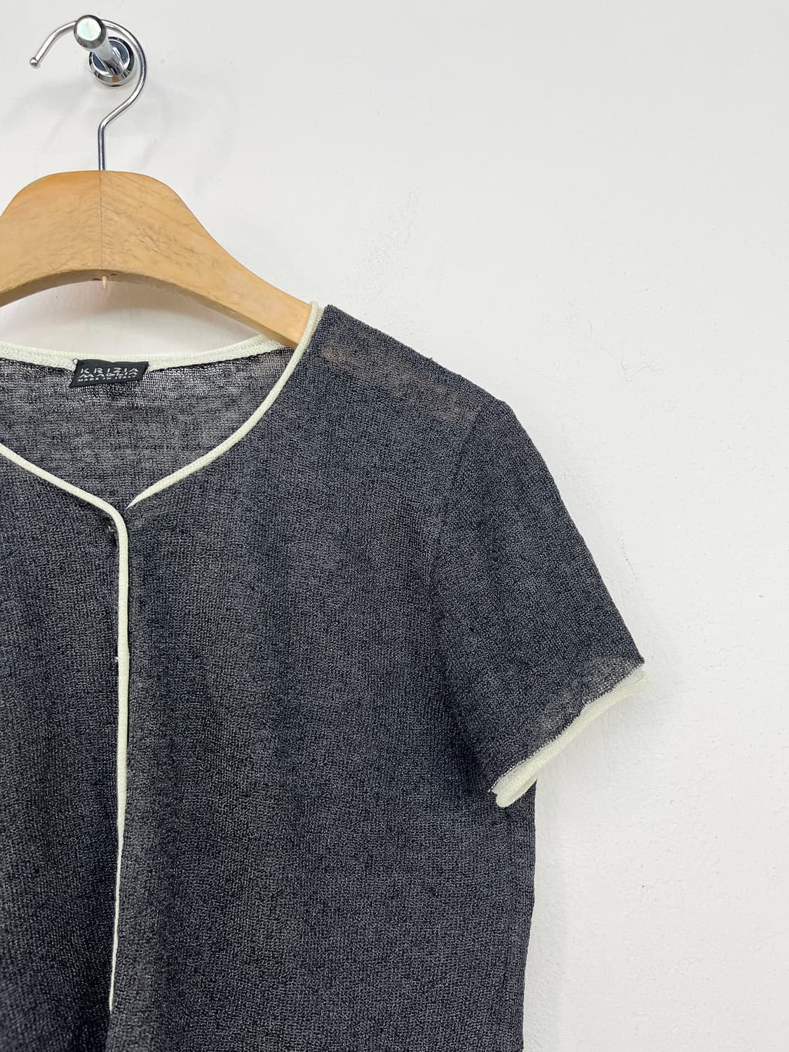 KRIZIA MAGLIA made in italy 반팔 가디건 상품이미지6