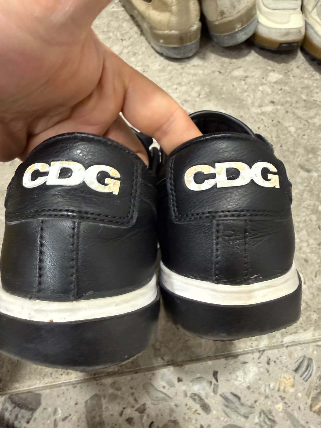 나이키 x 꼼데가르송 블레이저 로우 블랙 상품이미지4