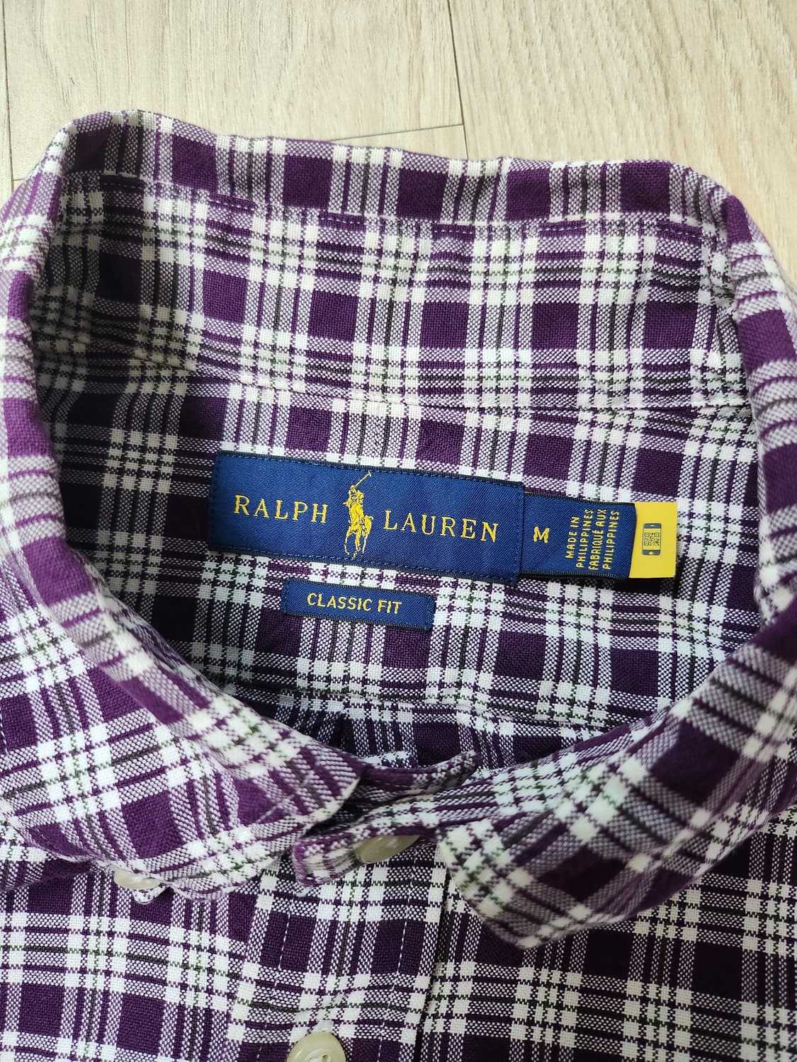 폴로랄프로렌 체크셔츠 (M 상품이미지8