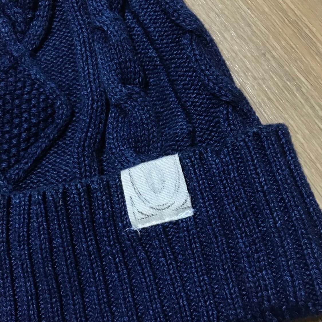 재팬 90s indigo 블루 염색 트위스터 비니 상품이미지3