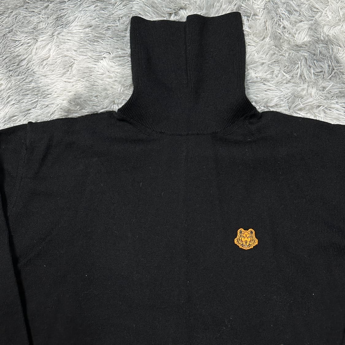 겐조 폴라 니트 블랙 L 상품이미지3