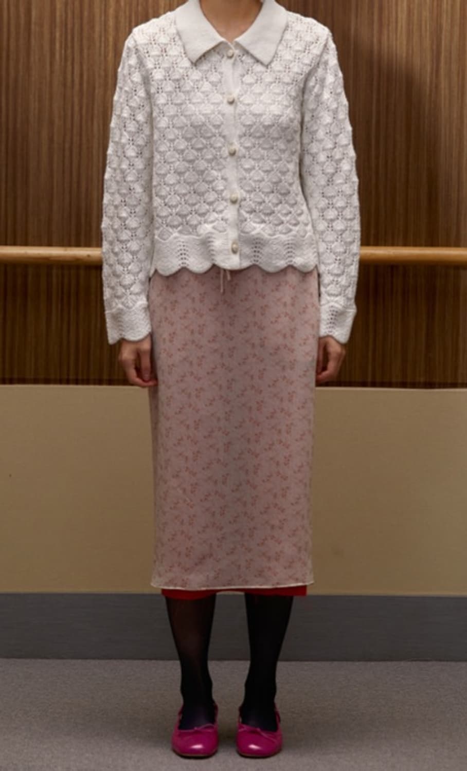 1회착) 시엔느 루이스 플라워 스커트 상품이미지2