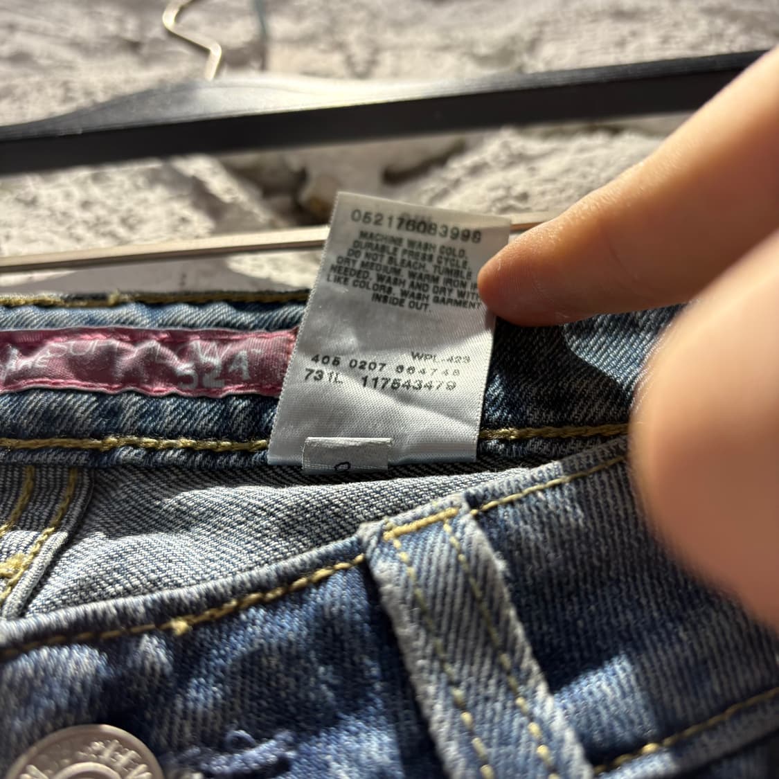 리바이스524 데드스탁 부츠컷 데님팬츠 상품이미지4