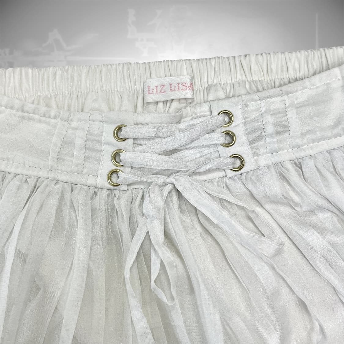 LIZ LISA Skirt 리즈리사 히메갸루 모리걸 화이트 레이스 스커트 상품이미지3