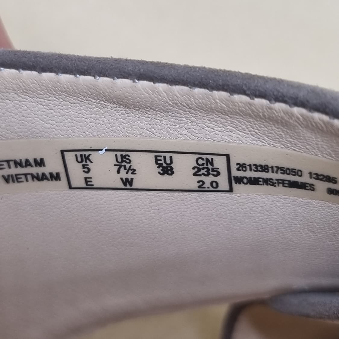 클락스 통굽 스트랩 샌들 235 굽8 상품이미지6