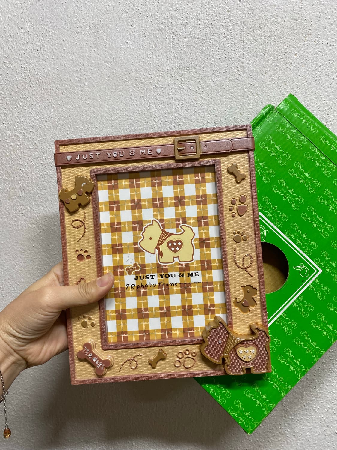 강아지 무늬 사진 액자 프레임 상품이미지1