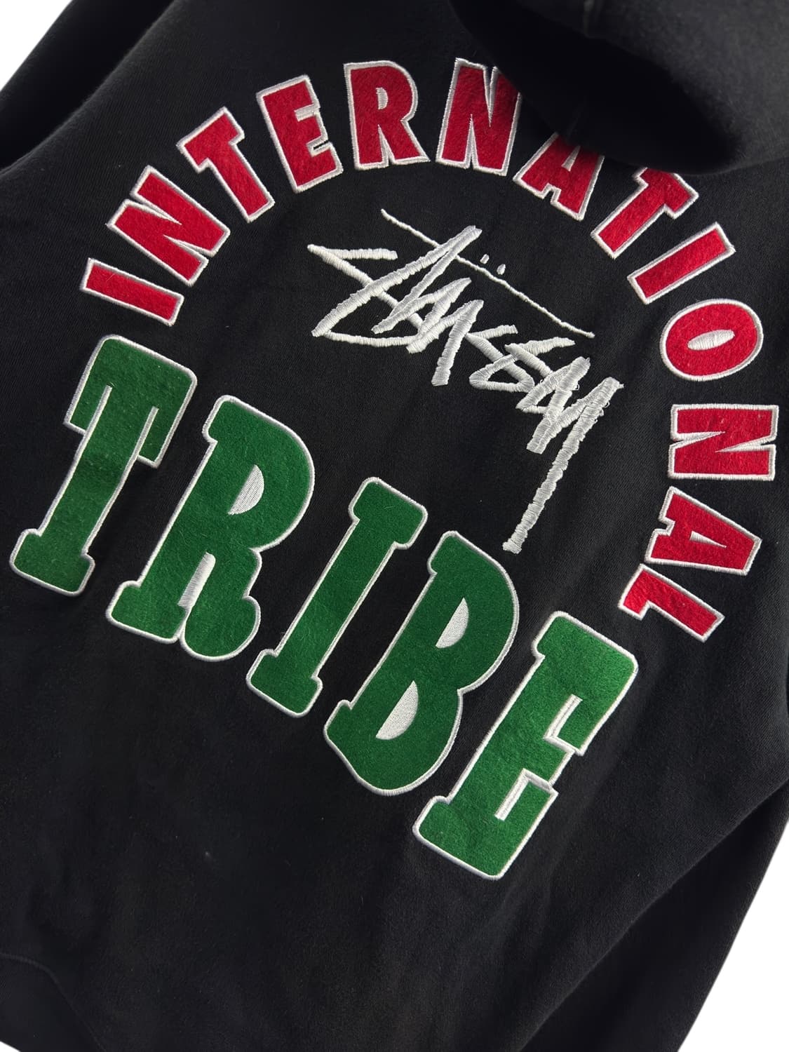 스투시 인터네셔널 트라이브 백자수 후디1213 상품이미지5