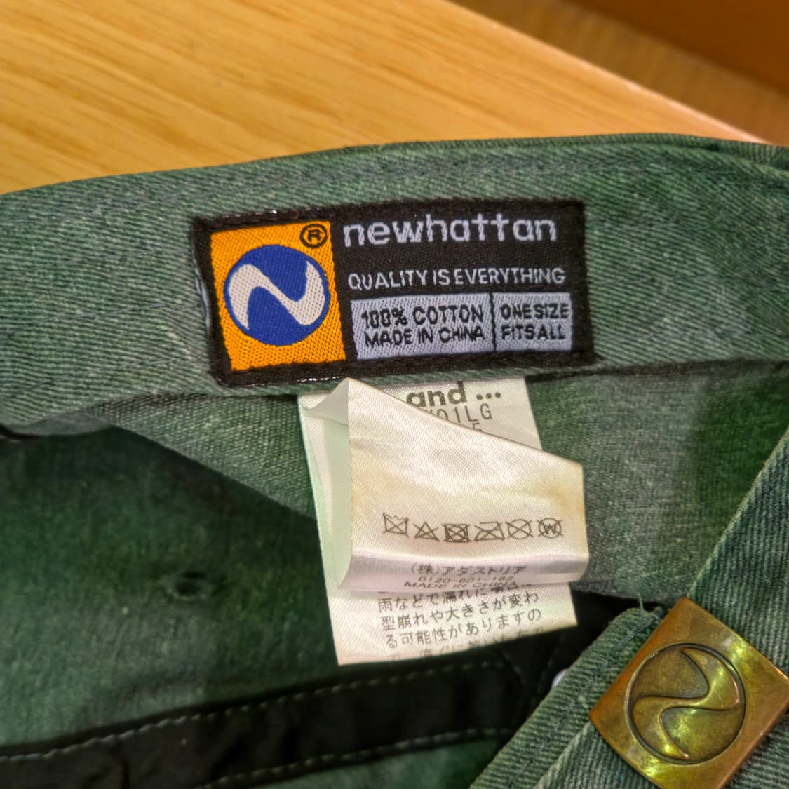 뉴해튼 빈티지 워싱 볼캡 상품이미지6