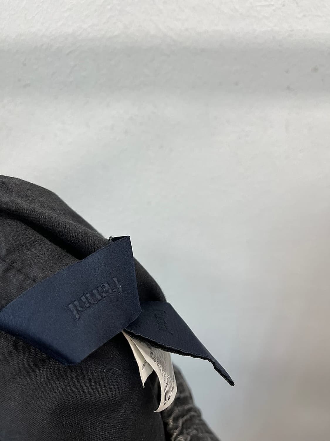 30-32) 준지 흑청 자수 조거팬츠  상품이미지5