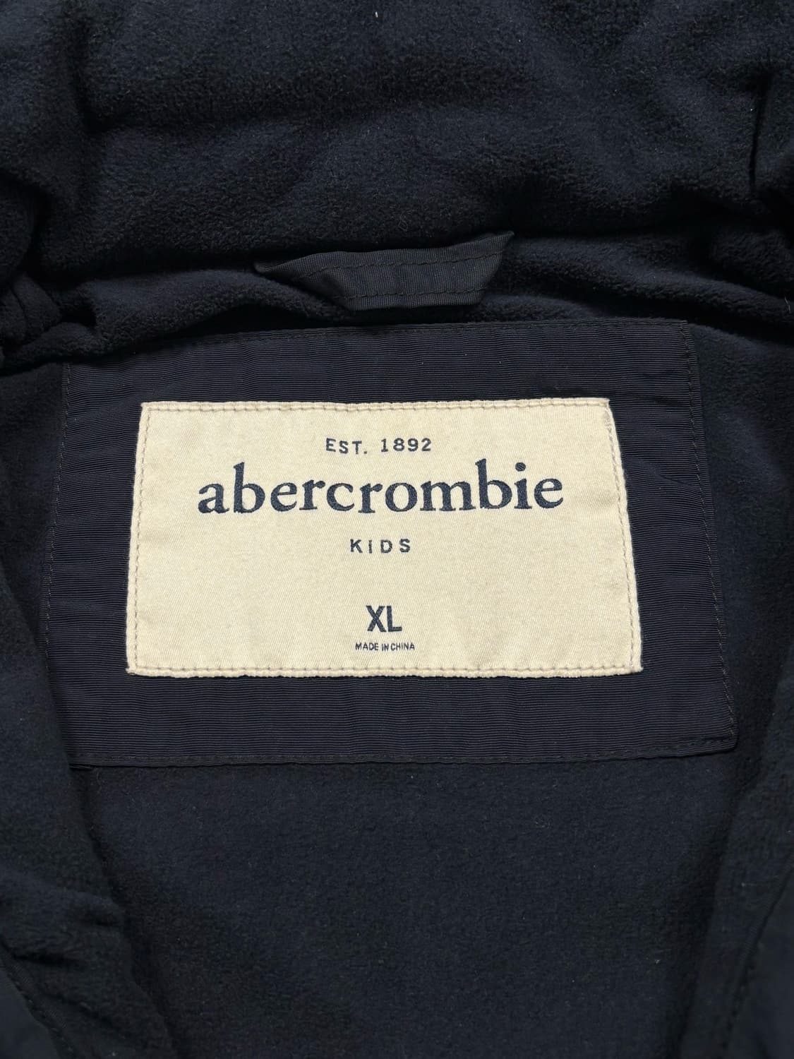 아베크롬비 네이비 후드 자켓 상품이미지5