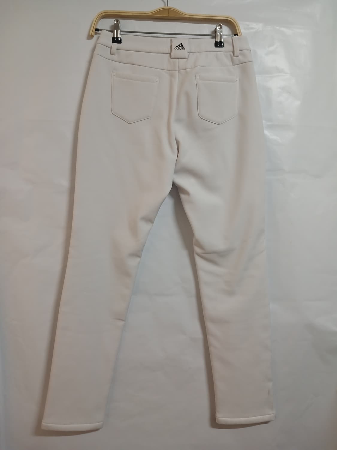 (28)아디다스골프  여성 기모안감팬츠 화이트 상품이미지5