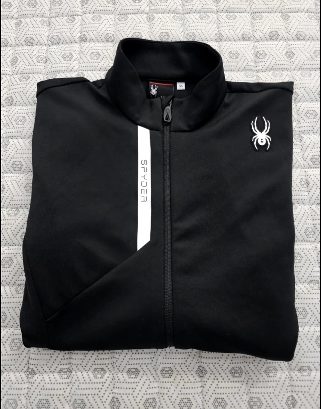 (새상품) 스파이더 블랙 집업 자켓 95 상품이미지1
