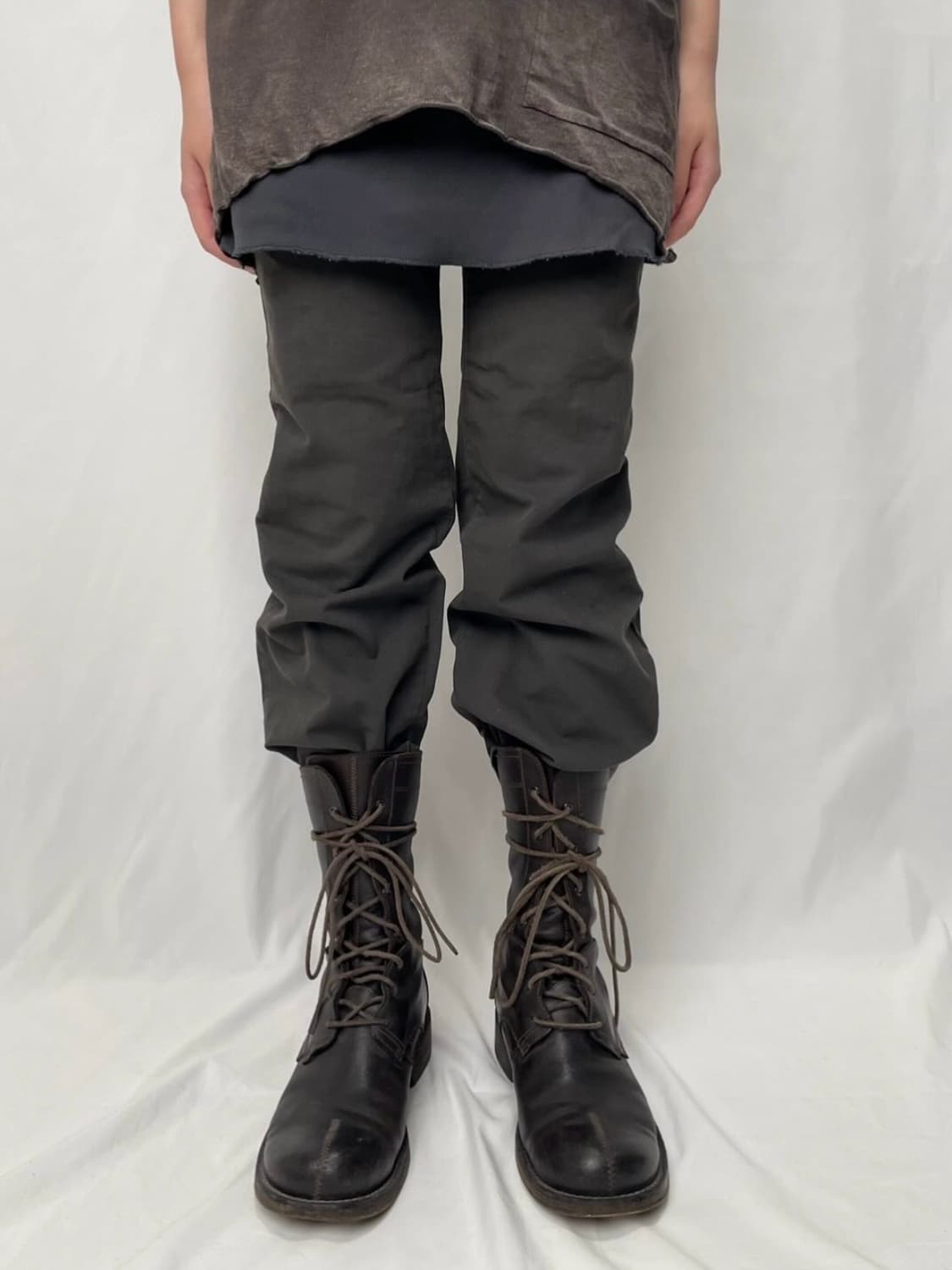 Neil barrett 닐바렛 레더 레이스업 부츠 상품이미지2