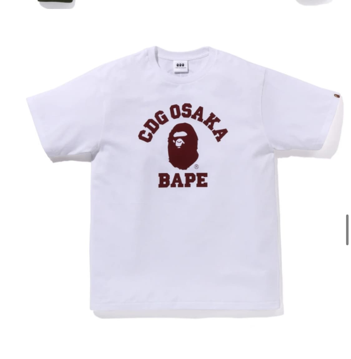 [3XL] BAPE 베이프 꼼데가르송 오사카 티셔츠 (새상품) 상품이미지1