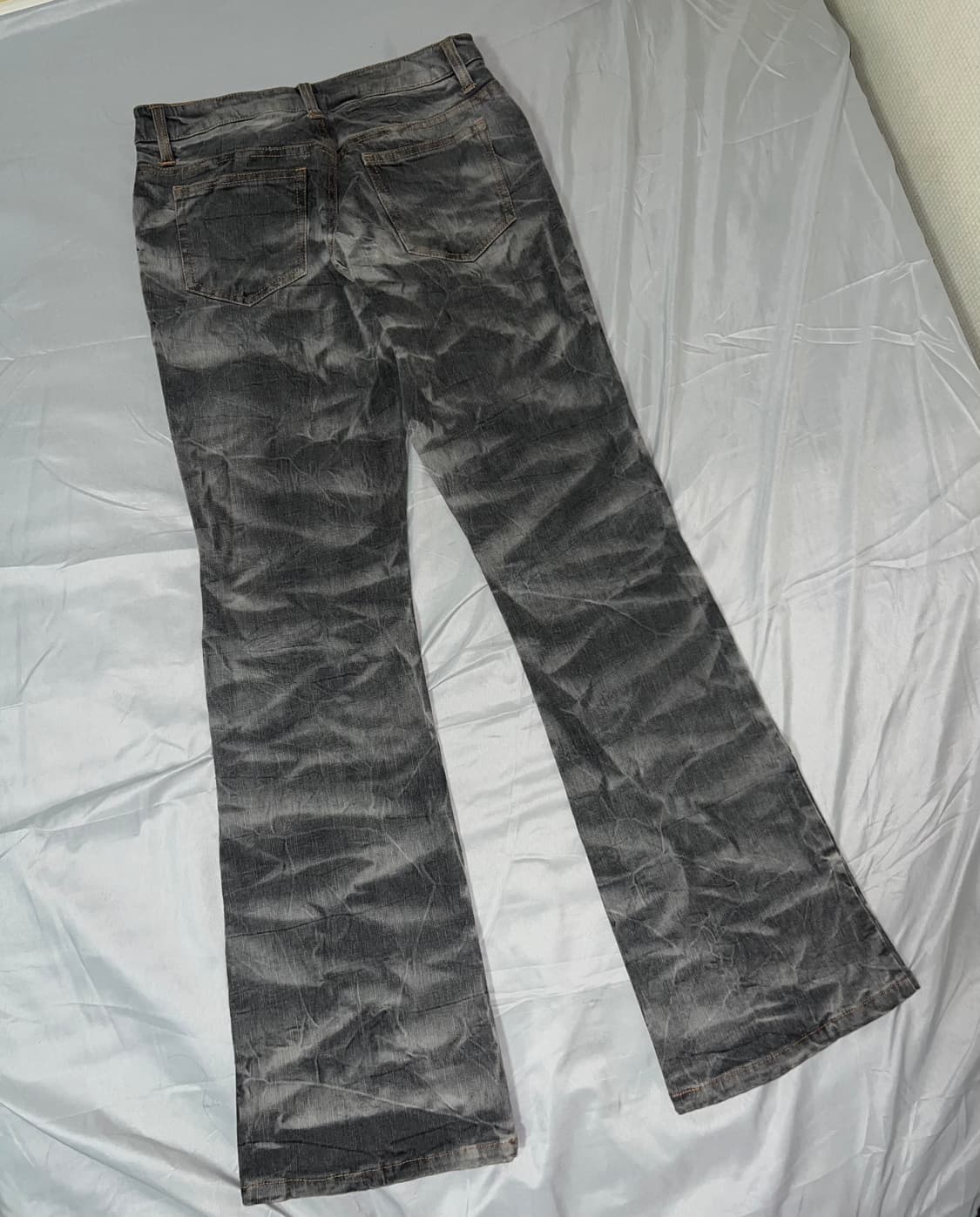 ✨vintage gray detail pants 크랙 워싱 y2k✨ 상품이미지3
