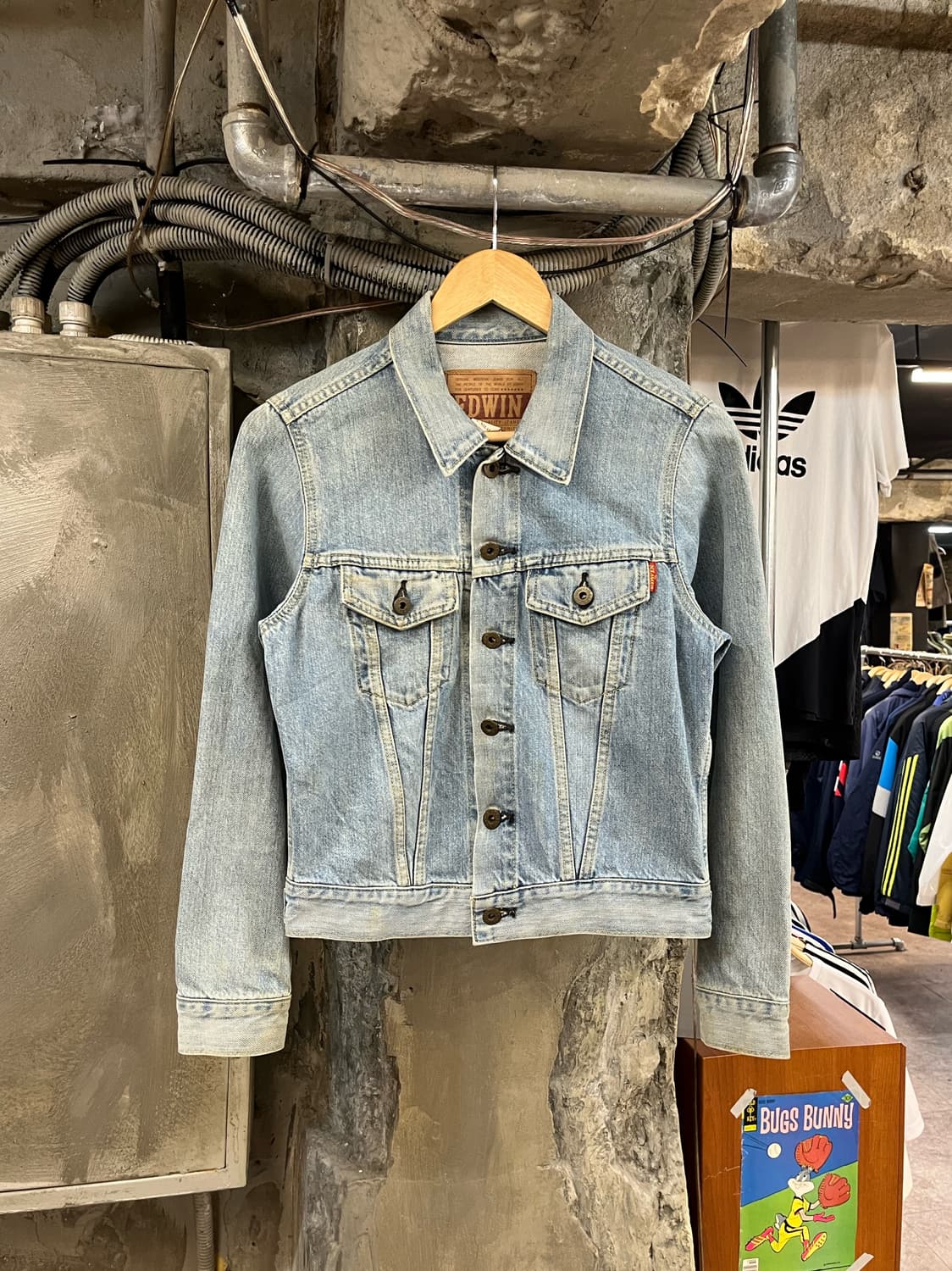 에드윈 데님 자켓 XS #csz2688 상품이미지1