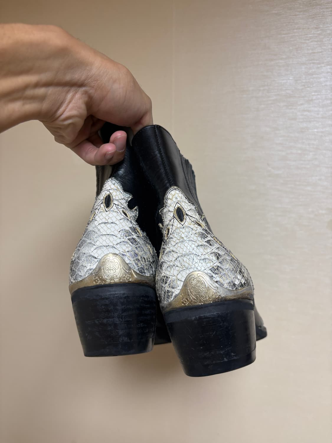 뱀피 구두 상품이미지3