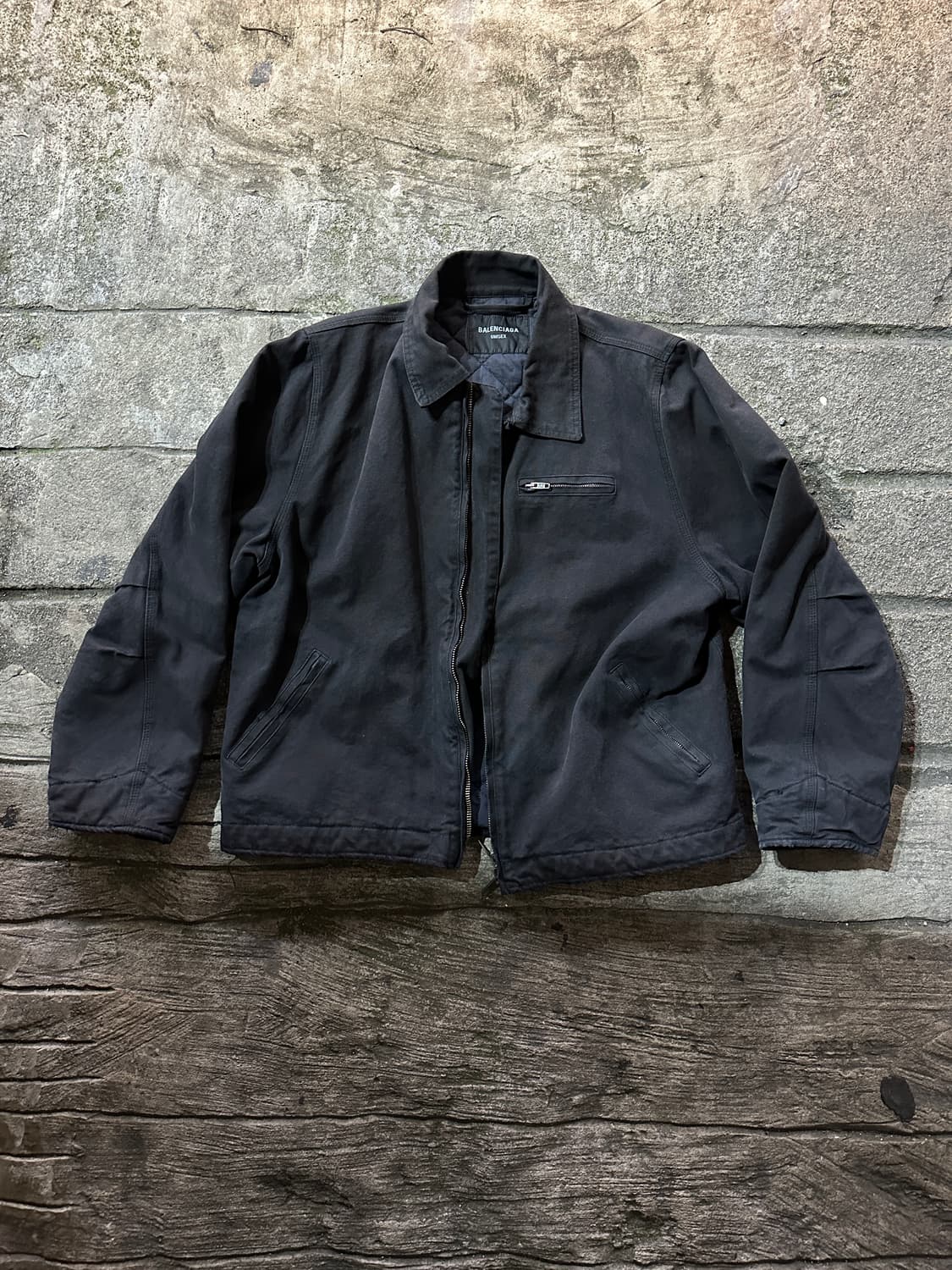 발렌시아가 캔버스 워크 자켓 21FW  상품이미지1