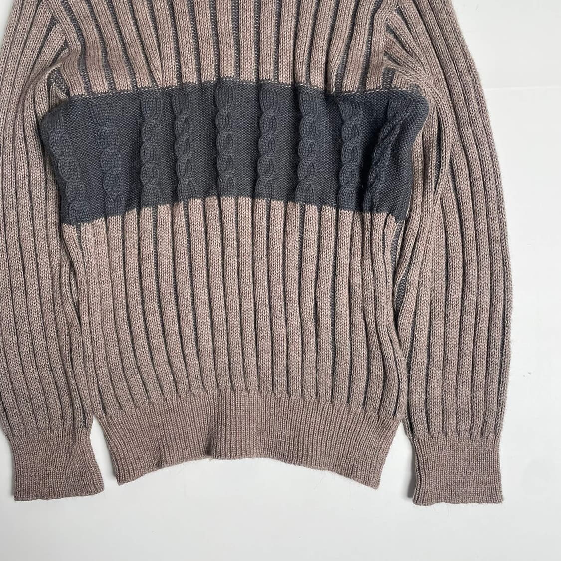 울 알파카 블렌드 니트 (italy made)   상품이미지4