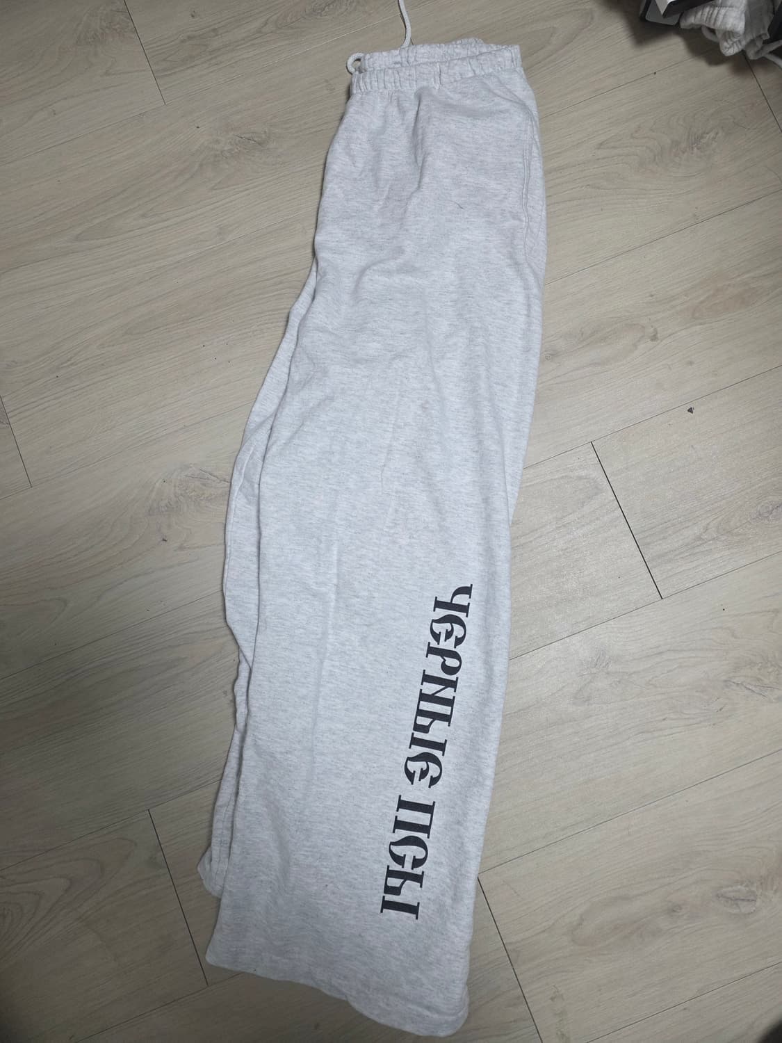 이지 고샤 블랙독스 팬츠 1 헤더그레이 yeezy 이지갭 상품이미지2