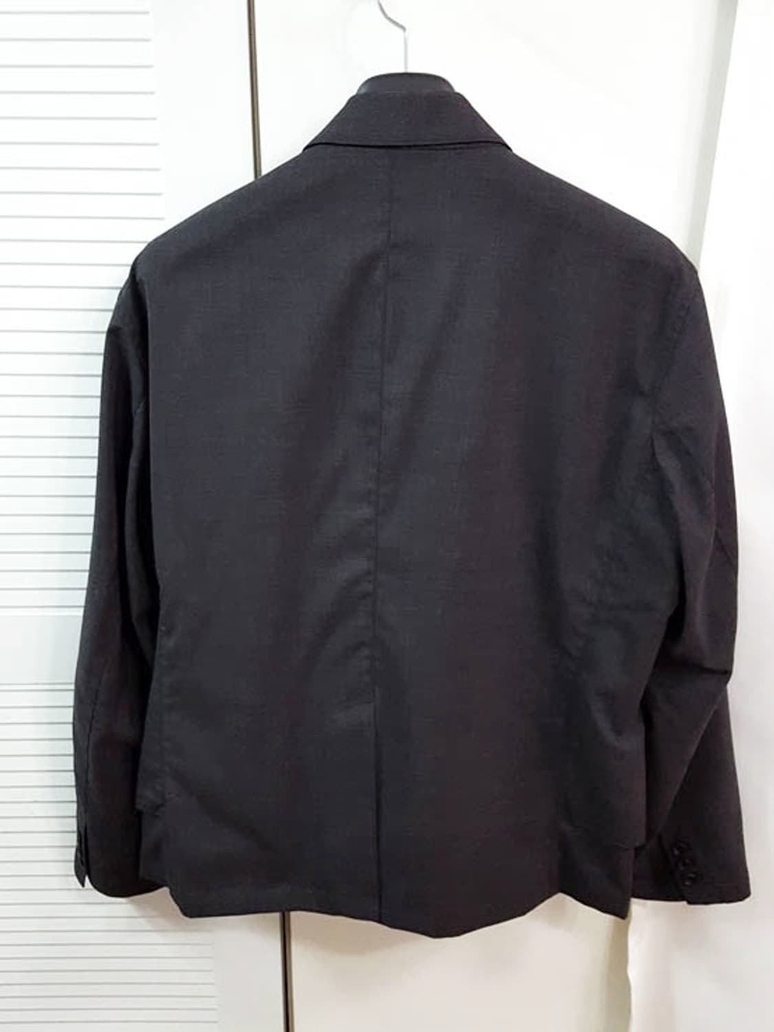 언어펙티드 레이어드 자켓 차콜 그레이 L 상품이미지4