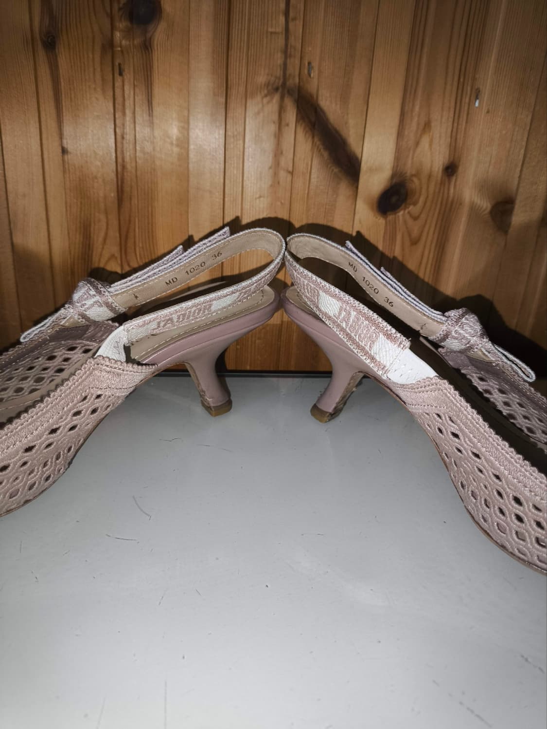 36 230mm 디올 자디올 슬링백 펌프스 상품이미지6