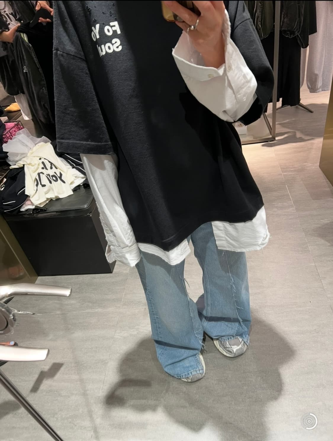 스탠드얼론 레이어드 티셔츠 상품이미지1