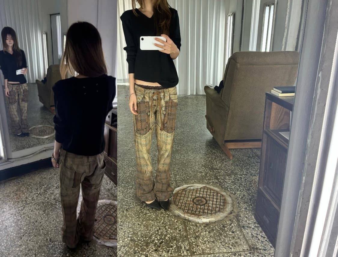 메종 마르지엘라 Maison Margiela 베이직 브이넥 니트 상품이미지1