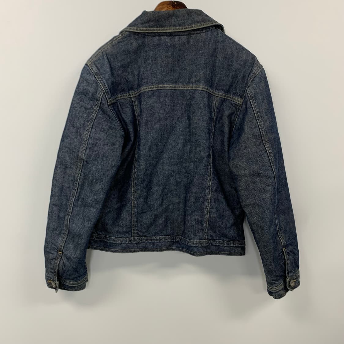 캘빈클라인 인디고 워싱 누빔 데님 자켓 상품이미지4