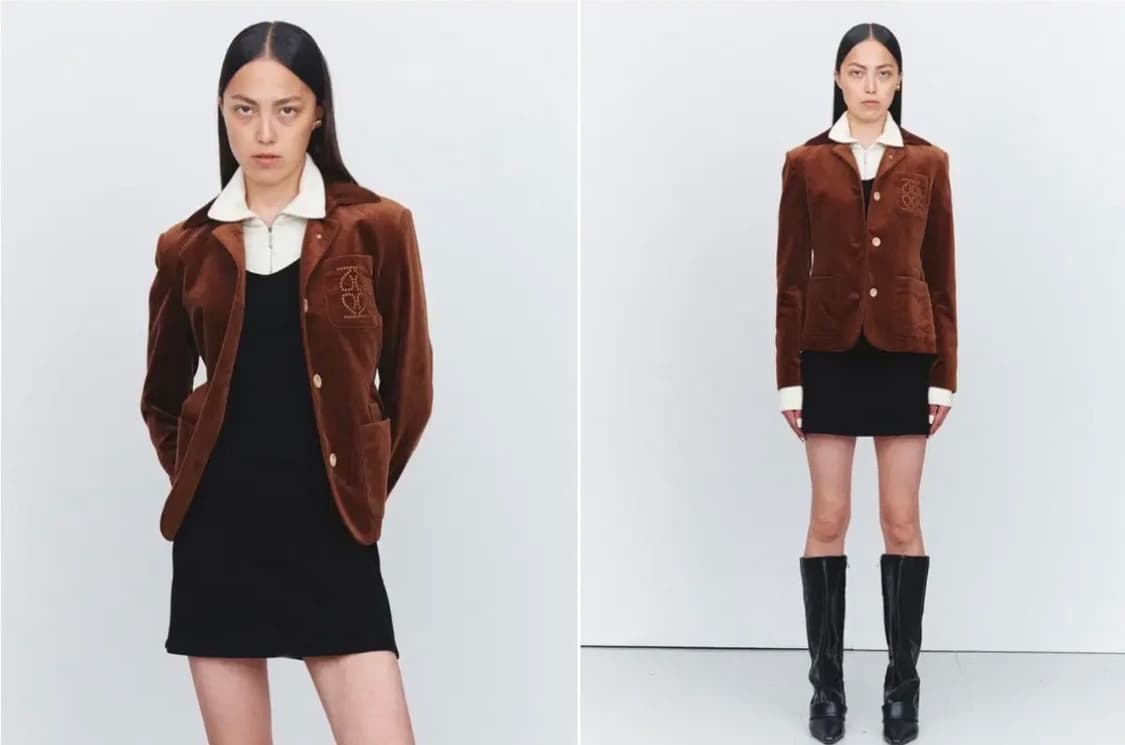 kijun velvet blazer 기준 벨벳 자켓 상품이미지3