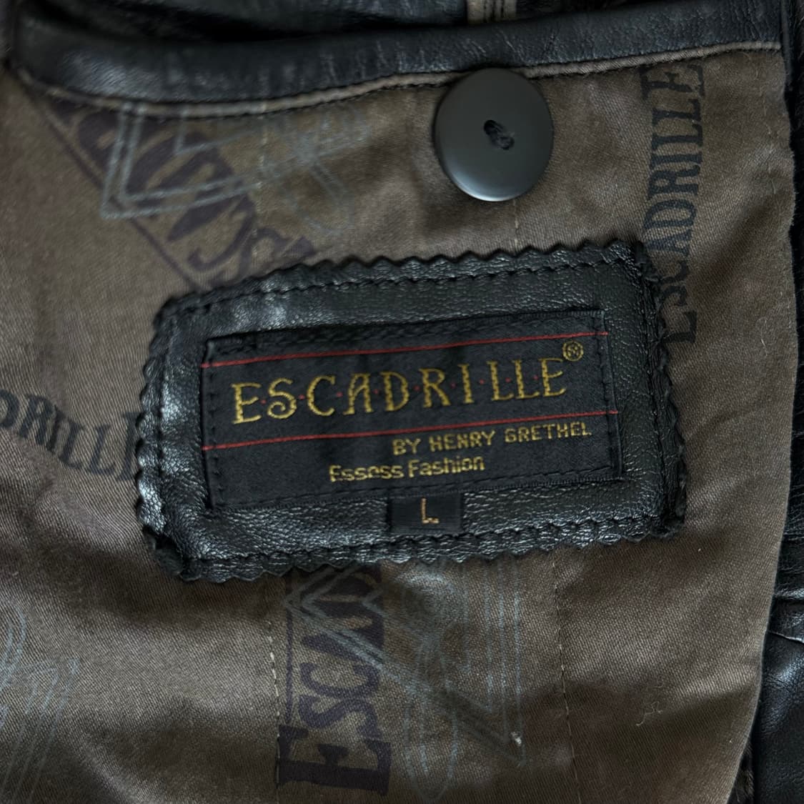 빈티지 락스타 양가죽 자켓 에스까드릴 크롭핏 상품이미지3