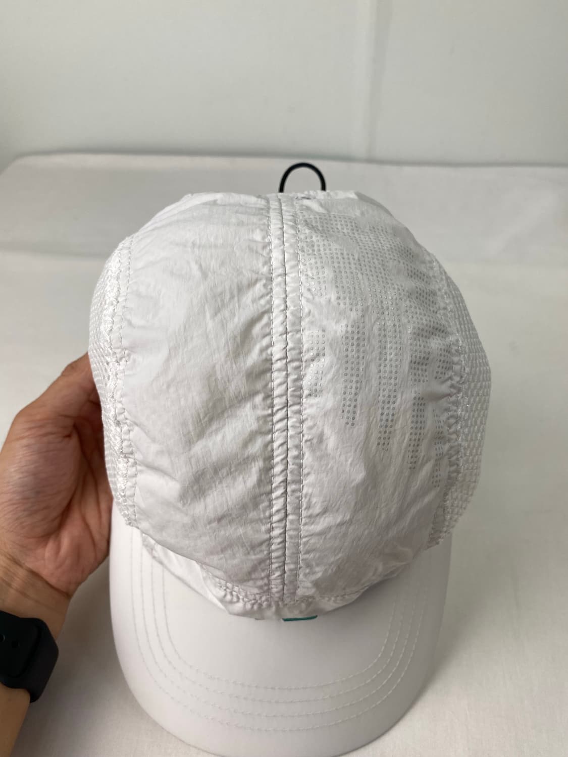 뉴발란스 화이트 러닝캡 매쉬캡 상품이미지5