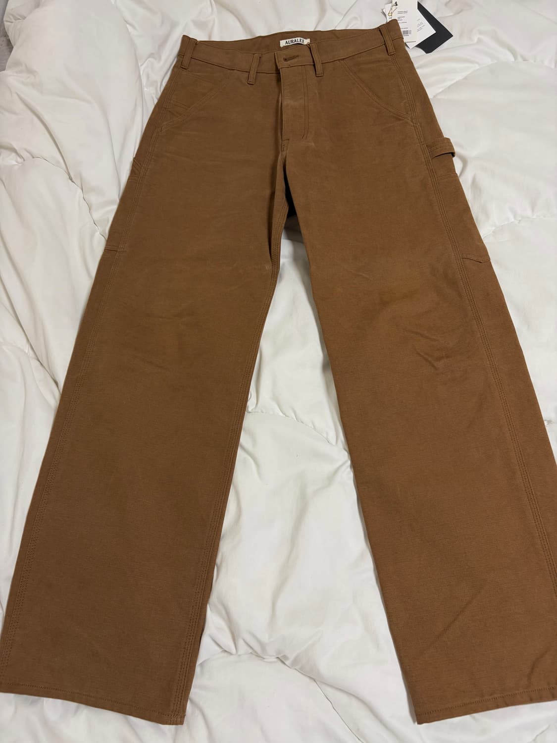  AURALEE WASHED HEAVY CANVAS PANTS 상품이미지4