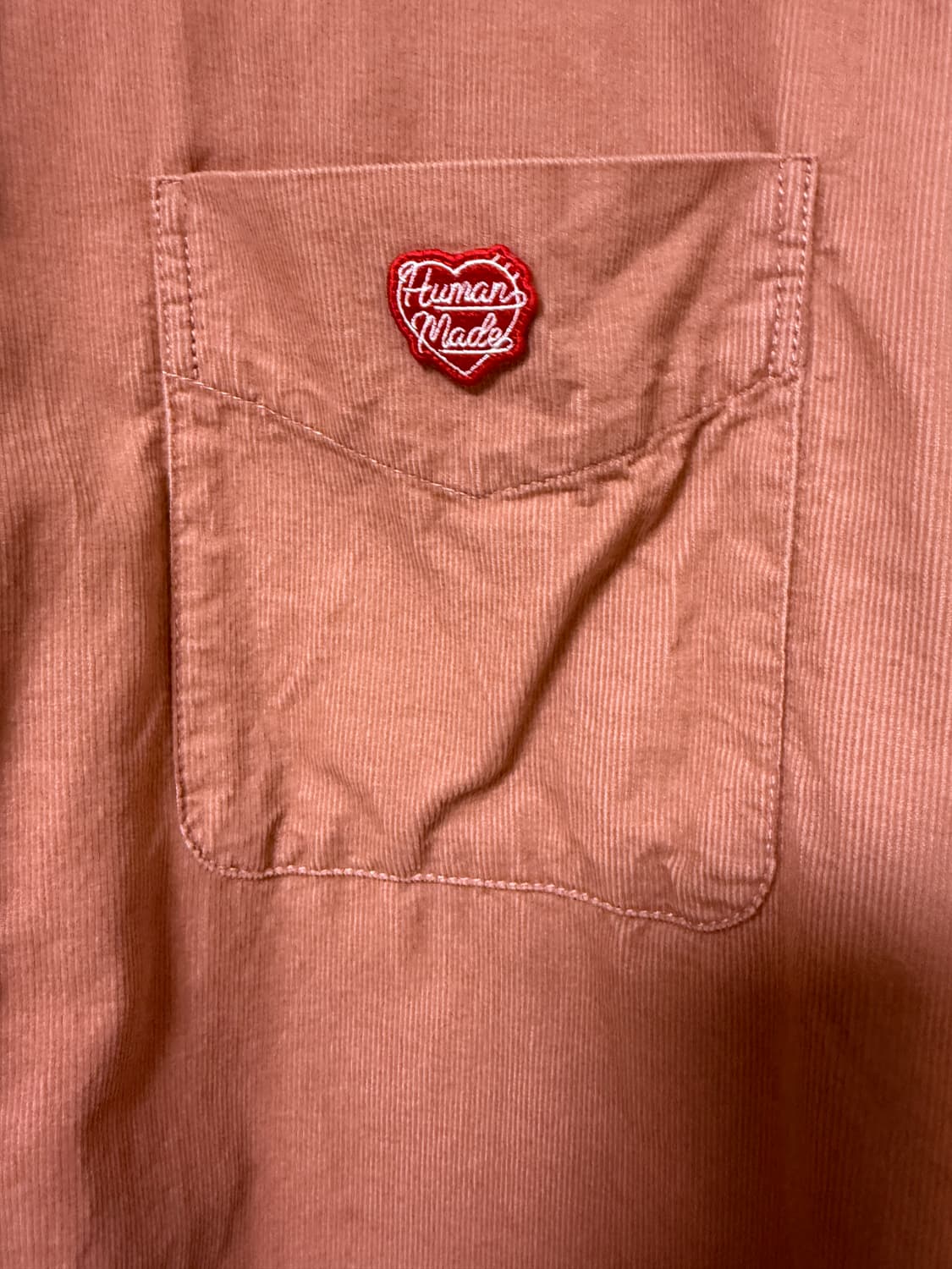 휴먼메이드 23aw 코듀로이 B.D L/S Corduroy Shirt 상품이미지4