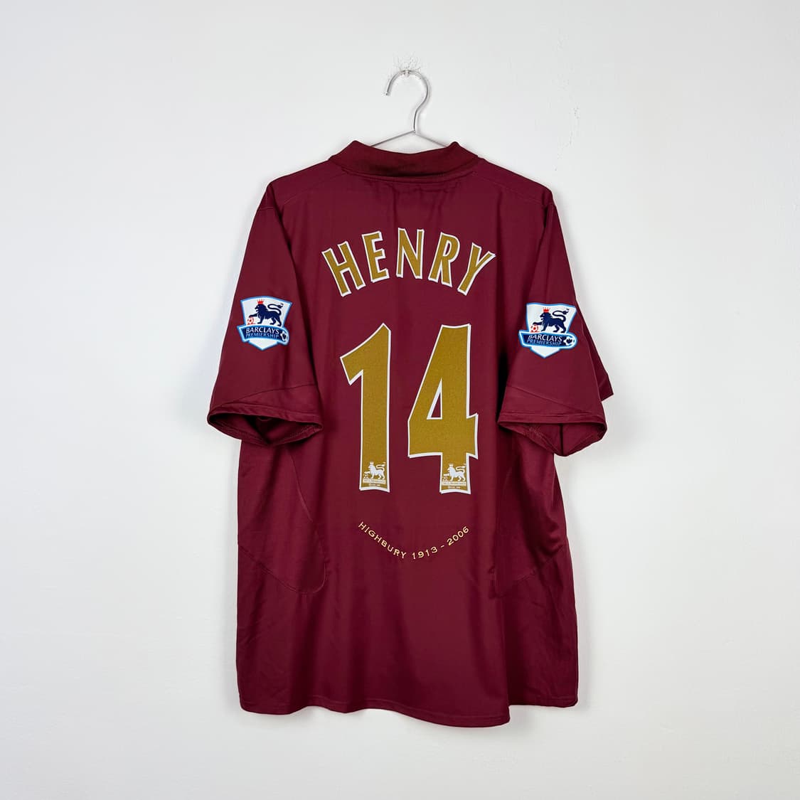 05-06 아스날 홈 하이버리 앙리 유니폼 상품이미지1
