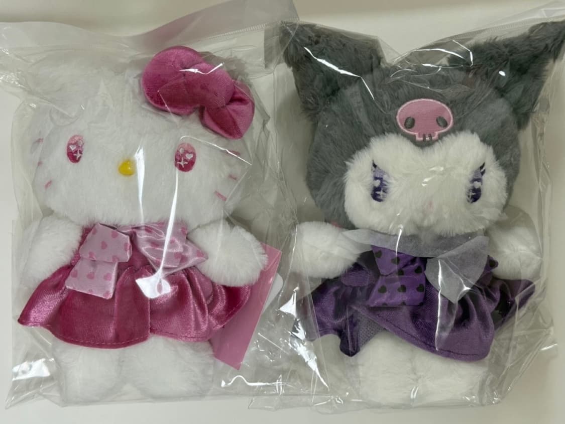 산리오 키티 쿠로미 인형 상품이미지1