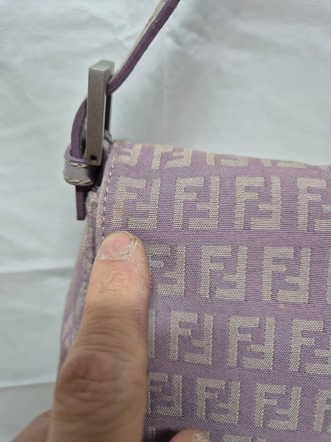 펜디 핑크 바게트백 상품이미지2