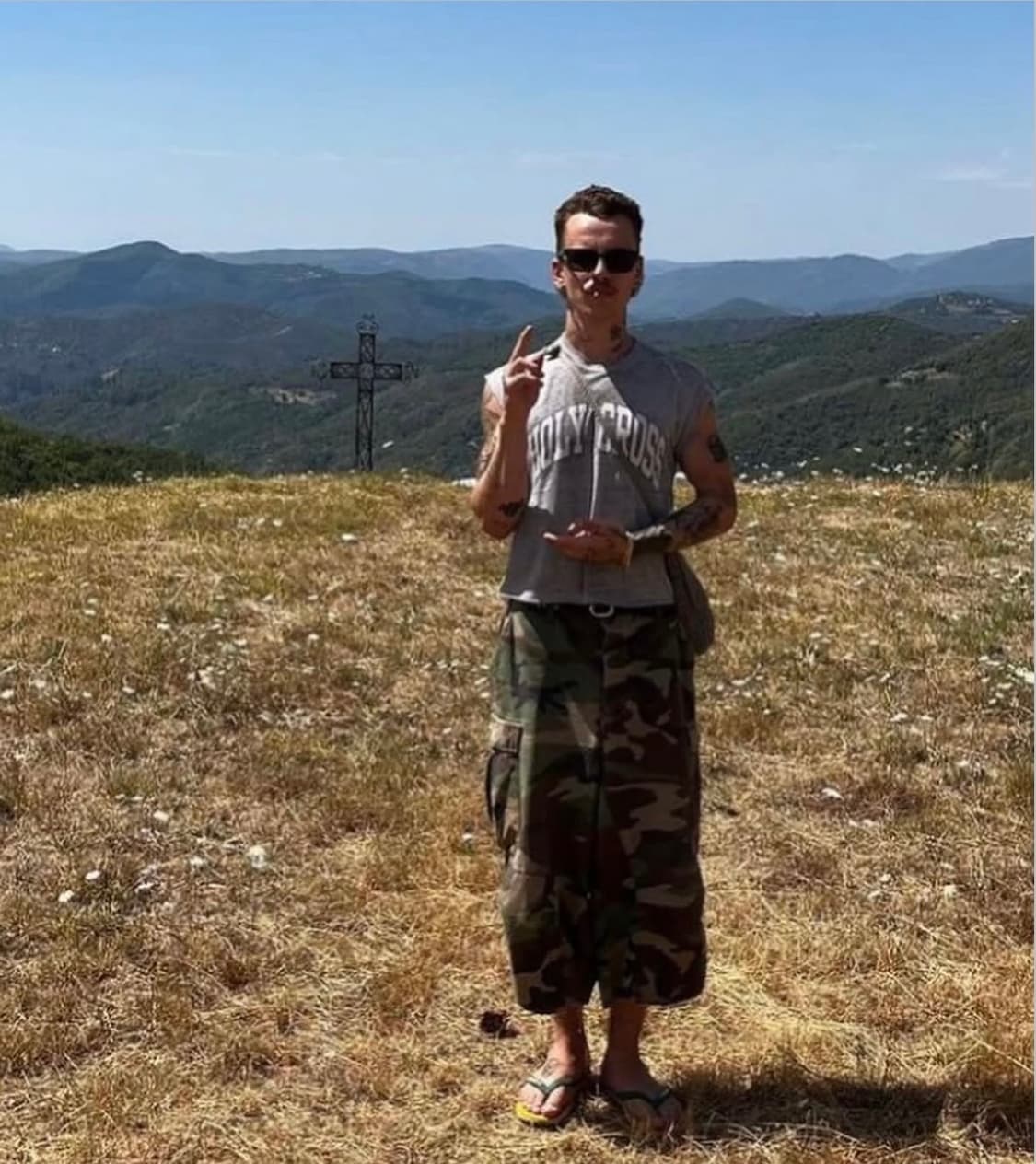 90s 미군 우드랜드 컷오프 팬츠 상품이미지7